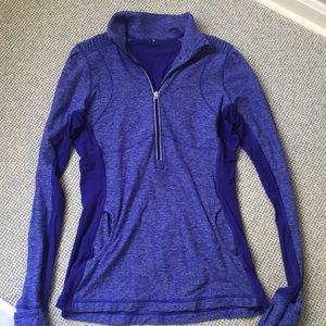 Blue lulu lemon pullover